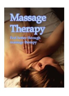 Massage Therapy - Click Image to Close
