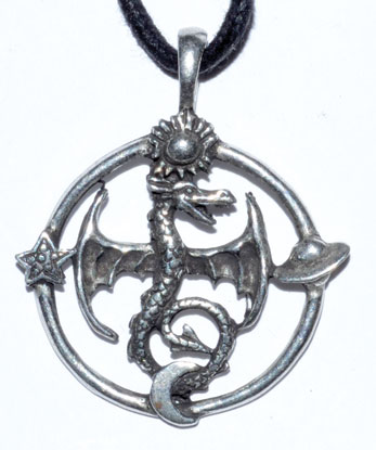 Celestial Dragon amulet - Click Image to Close