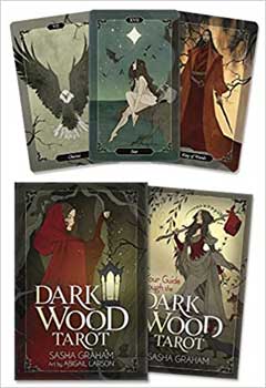 Dark Wood tarot deck & book by Graham & Larson - Click Image to Close