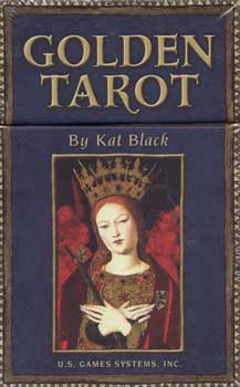 Golden Tarot Deck & Book by Kat Black - Click Image to Close