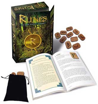 Runes: Gods Magical Alphabet (deck & book) by Bianca Luna - Click Image to Close