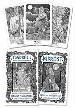 Yggdrasil Norse Divination cards dk & bk by Halldorsson & Hauksdottir - Click Image to Close