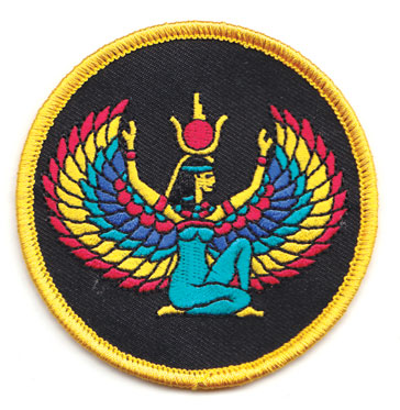Isis sew-on patch 3" - Click Image to Close