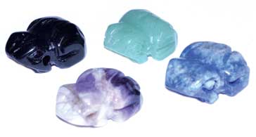 15mm Frog various stones (2/pk) - Click Image to Close