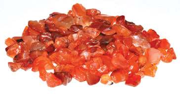 1 lb Carnelian tumbled chips 3-5mm - Click Image to Close