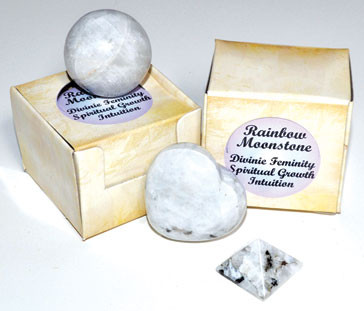 Rainbow Moonstone gift box (set of 12)