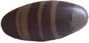 4" Shiva Lingam stone from India - Click Image to Close