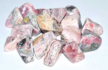 1 lb Rhodochrosite tumbled stones - Click Image to Close
