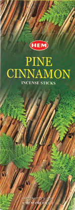 Pine Cinnamon HEM stick 20 pack - Click Image to Close