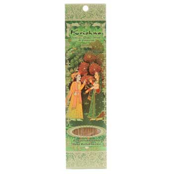 Krishna incense stick 10 pack - Click Image to Close