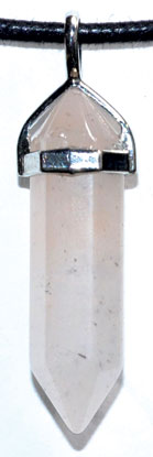 Clarity (pink aventurine) double terminated - Click Image to Close