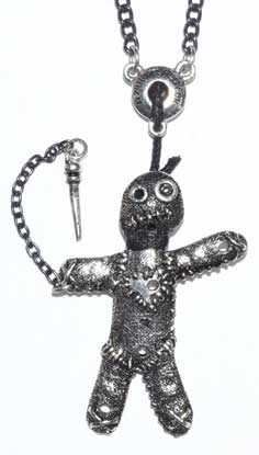 Voodoo Doll pendant - Click Image to Close