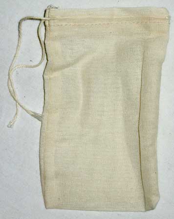100pk Cotton Tea Bags 3"x5"