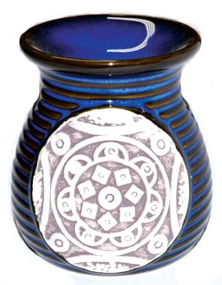 4" Ethnic Symbols oil diffuser - Click Image to Close