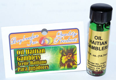Haitian Gambler oil with root 4 dram - Click Image to Close