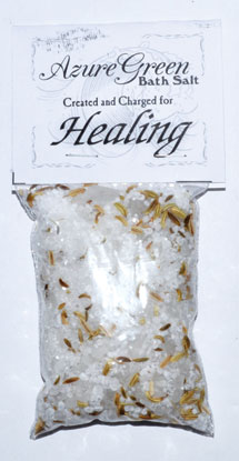 5 oz Healing bath salts - Click Image to Close