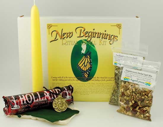New Beginnings Boxed ritual kit - Click Image to Close