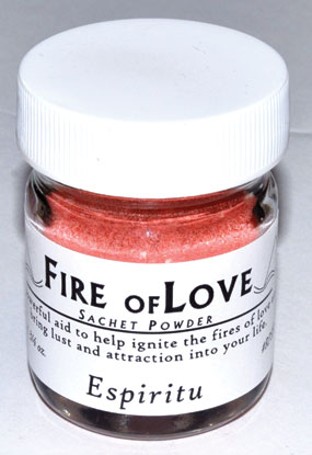 3/4oz Fire of Love sachet powder - Click Image to Close