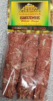 Dragon's Blood smudge 3-pk 4" - Click Image to Close