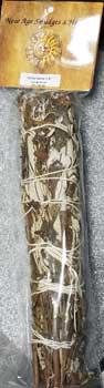 Yerba Santa Sage Smudge stick 8" - Click Image to Close