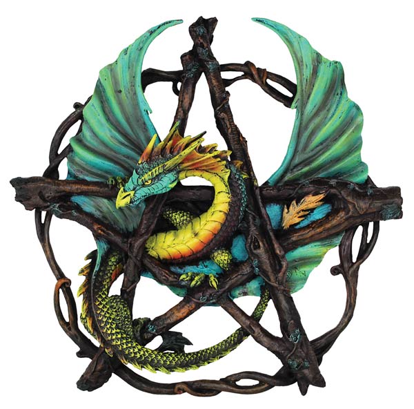 Forest Pentagram Dragon 13"