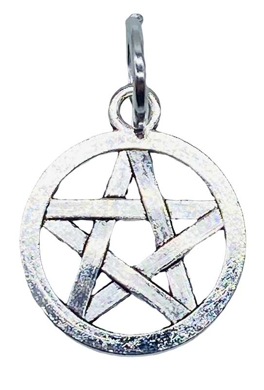 5/8" Pentagram amulet - Click Image to Close