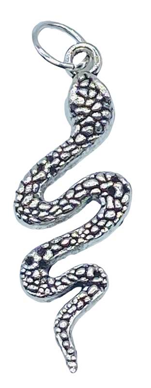 1 1/2" Snake amulet - Click Image to Close