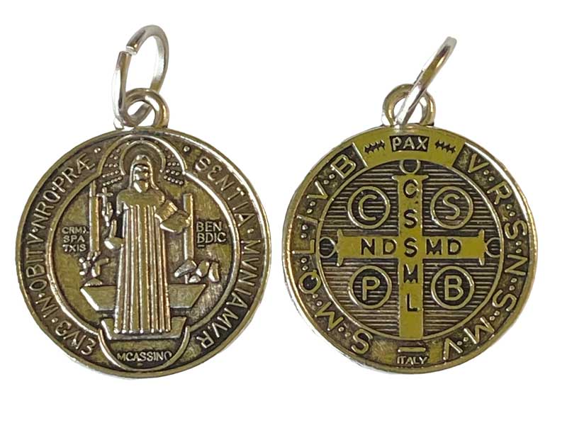 St Benedict amulet - Click Image to Close
