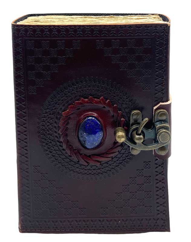 Lasis Stone Aged Looking Paper leather w/ latch - Click Image to Close