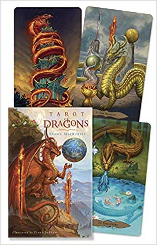 Tarot of Dragons deck & book by Shawn MacKenzie - Click Image to Close