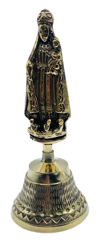 6 1/4" Our Lady of Charity bell - Click Image to Close