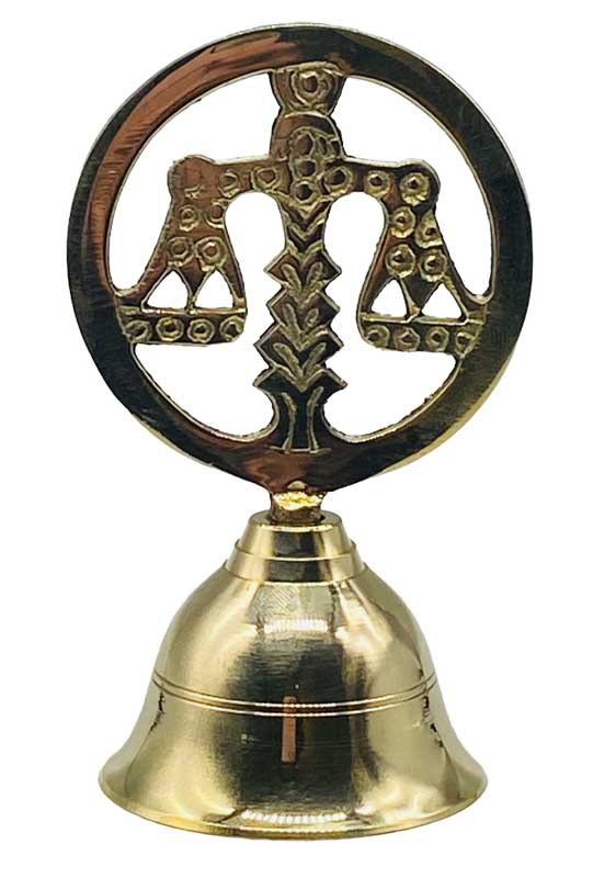 4 1/4" Scale brass bell