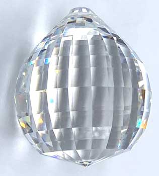 30mm Clear egyptian crystal - Click Image to Close