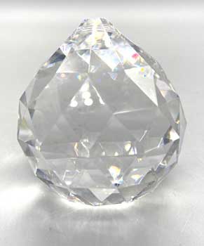 50mm Clear egyptian crystal - Click Image to Close