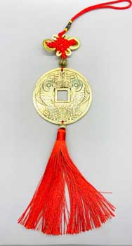 3" Feng Shui hanging Wealth - Click Image to Close
