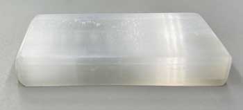 3 3/4"x2" Selenite charging plate - Click Image to Close
