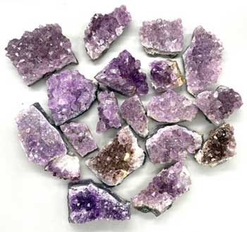 ~3# Flat of Amethyst B druse - Click Image to Close