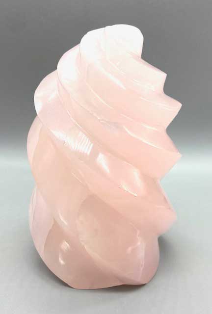 ~5.8# Pink Calcite flame shape - Click Image to Close