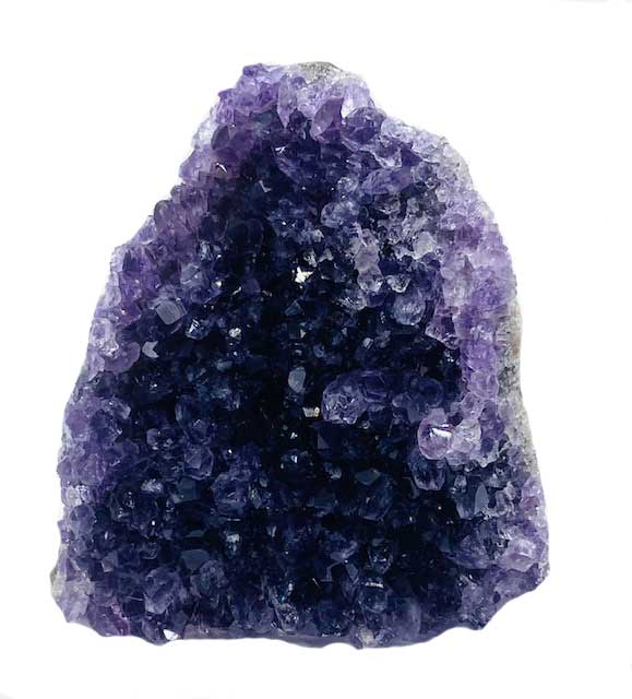 .3-.5# Geode Amethyst B cut - Click Image to Close