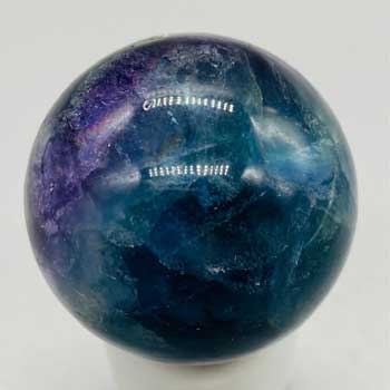 40mm Fluorite, Rainbow sphere - Click Image to Close