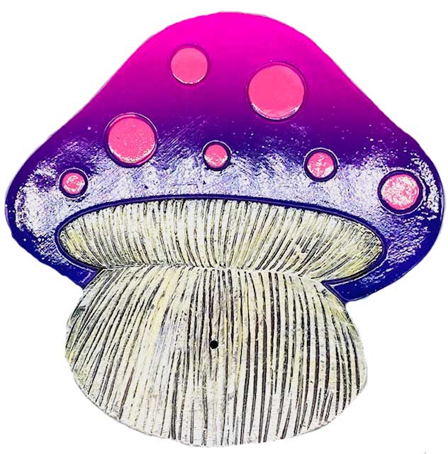 5" Mushroom burner - Click Image to Close