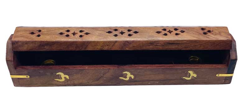 12" Flip Top incense holder (various) - Click Image to Close