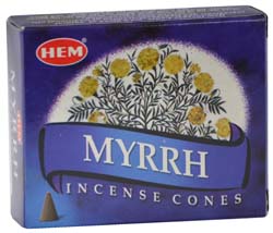 Myrrh HEM cone 10pk