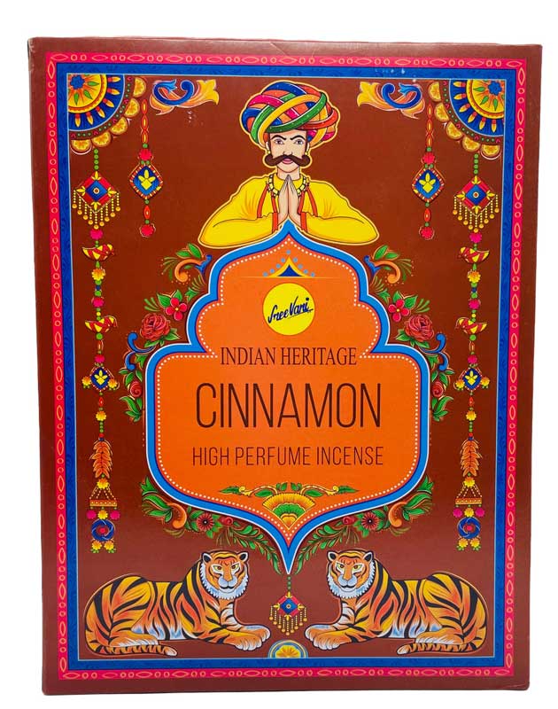 15 gm Cinnamon incense sticks indian heritage - Click Image to Close