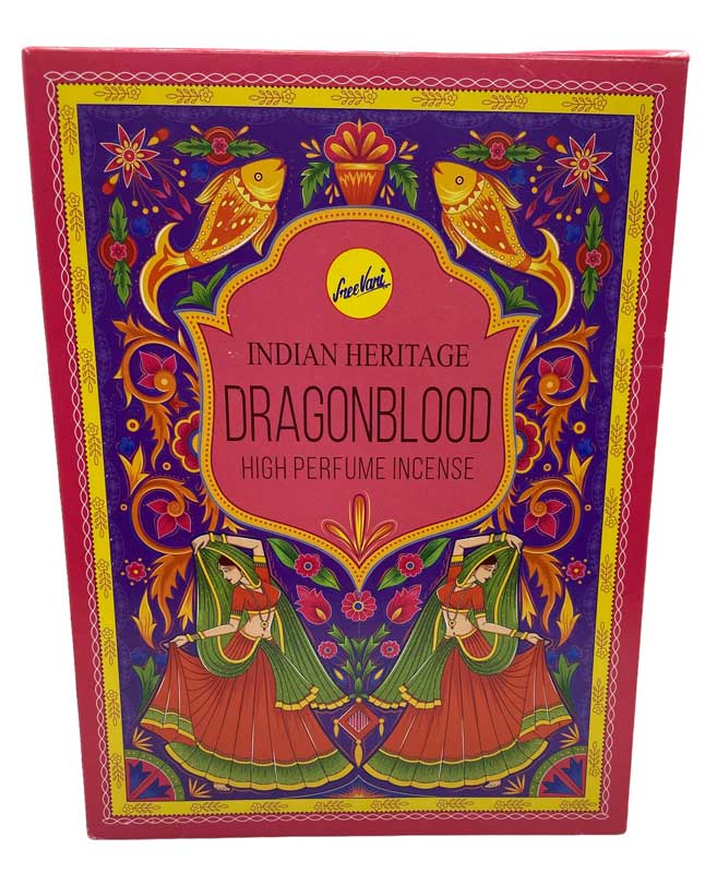 15 gm Dragonblood incense sticks indian heritage - Click Image to Close