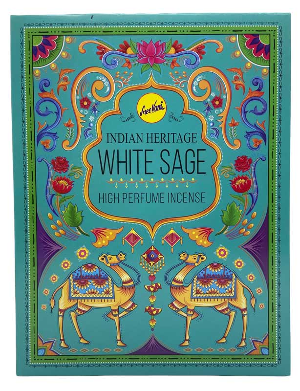 15 gm White Sage incense sticks indian heritage