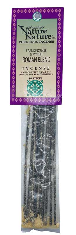 Frankincense & Myrrh Roman Blend stick 10 pack nature nature - Click Image to Close