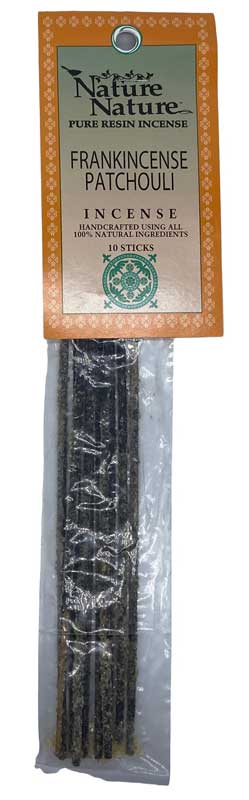 Frankincense & Patchouli stick 10 pack nature nature - Click Image to Close