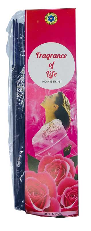 20 Fragrance of Life incense sticks pure vibrations - Click Image to Close