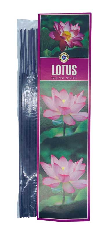 20 Lotus incense sticks pure vibrations - Click Image to Close